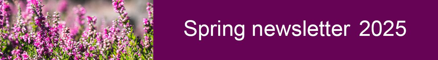 Spring Newsletter 