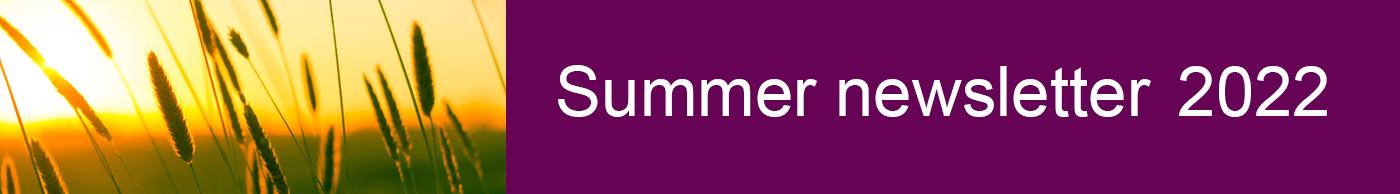 Summer Newsletter 