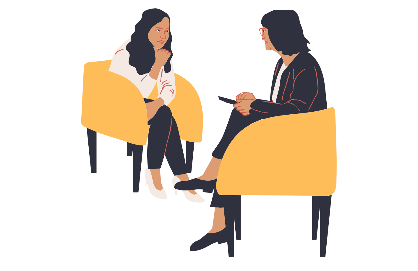 Women In Chairs